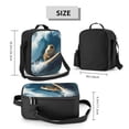 thumbnail image 2 of Picia Surfing Guinea Pig Lunch box Lunch bag for men women Large capacity Lunchbox Reusable Lunch bags Insulated Lunch bag Lunch box cooler, 2 of 9