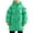 Green, variant on Women's Winter Warmth Ensuring Thickened Hooded Coat for Chilly Days – Stylish and Comfy Long Down Jacket for Cold Weather