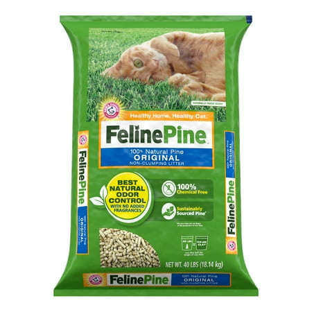 UPC: 0764375707505 | Feline Pine Original Cat Litter 40LB