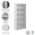 thumbnail image 6 of BESTAR Universel 30W Standard 5 Shelf Bookcase in pure white, 6 of 10