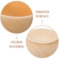thumbnail image 2 of Wood Bowl Toy Set Light Yellow 4Pcs 1.4x1x0.8in, 2 of 7