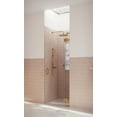 thumbnail image 2 of Halo 34.25 in. x 78 in. Glass Hinged Glass Shower Enclosure, 2 of 6