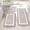 Brown298, variant on Tuvgenk Gray Bathroom Rugs Sets 4 Non-Slip Bathroom Rug Sets with Toilet Cover Machine Washable Quick Drying U Shaped Floor Mats for Home