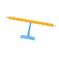 thumbnail image 2 of GROWTH TANK Leverage Ruler with Bracket Portable Demonstration Lever Teaching Instrument Pp Ruler Long, 2 of 9