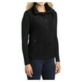thumbnail image 4 of Womens Super Soft Value Polyester Fleece Vest Black X-Small, 4 of 6