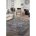thumbnail image 6 of Keen Home Design Machine Washable Area Rugs with Non-slip Backing, Ideal for Hallway, Living Room, Bedroom, Kitchen and Laundry Room, Vintage Moroccan and Low Pile Rug - ( 5' x 7' ), 6 of 9