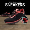 thumbnail image 6 of Zeba Men's Hands Free Slip-On Walking Shoes (Mars Black, 10), 6 of 8