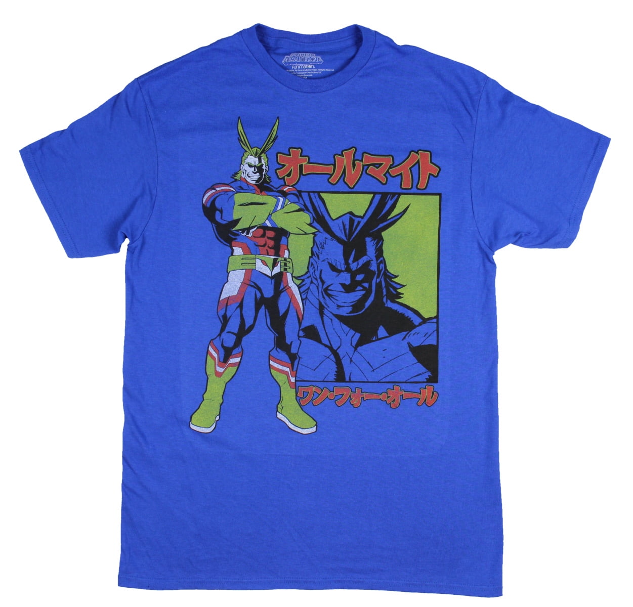 All Might Manga Strip My Hero Academia Anime Unisex Tshirt T-Shirt Tee ALL SIZES