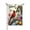Red, variant on Spring Garden Flag welcome for Outside A Red Bird Sitting On A Branch With Pink Flowers And A Birdhouse.12×18 In Double Yard Flag Outdoor Farmhouse Decoration Home Festival