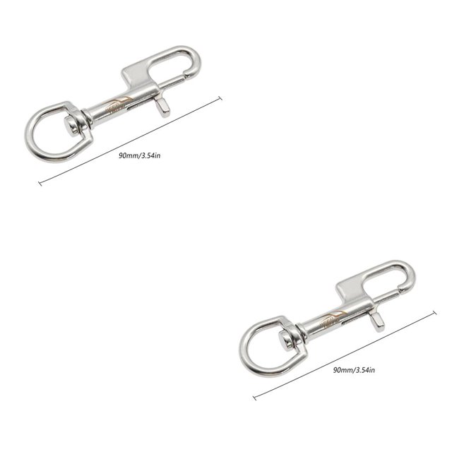 Advancent Perno desmontable de acero inoxidable, gancho a presión, buceo Flexible, buceo libre al aire libre, ganchos para deportes acuáticos Type2 NO2 Advancent CBP188699