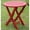 Barn Red, variant on Acacia Round Folding Table