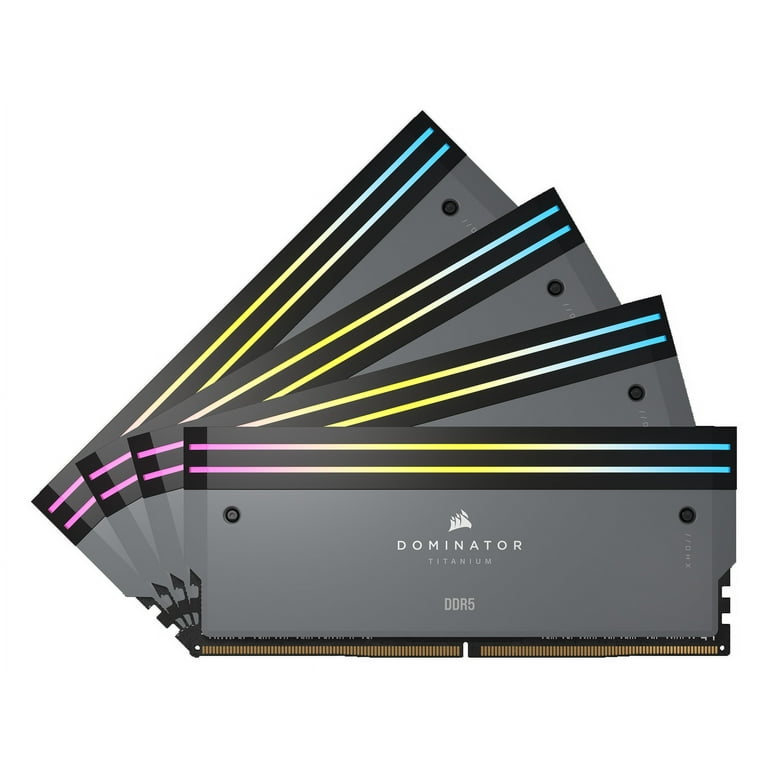 メモリー DOMINATOR TITANIUM DDR5 6400MT/s 32GBx2 Corsair Dominator Titanium RGB DDR5 32GB (2x16GB) DDR5