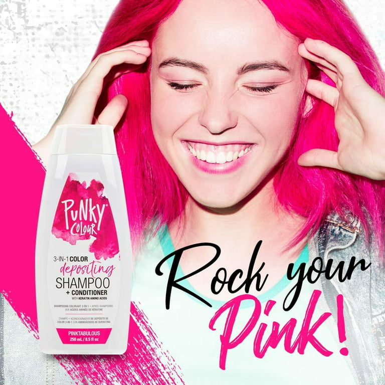 Punky Colour 3-in-1 Color Depositing Shampoo & Conditioner