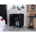 thumbnail image 3 of Unique Design - Four Caster Double Door Cabinet for Kitchen Decor, 3 of 6