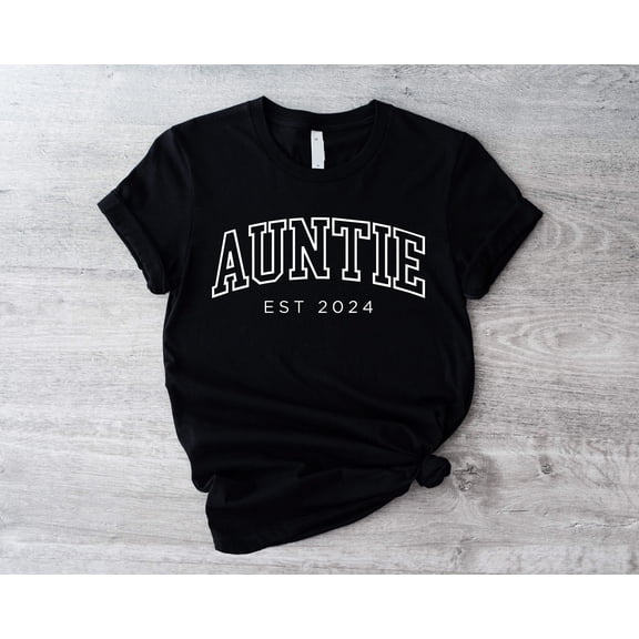YUHAK Custom Aunt T-Shirt, The Best Aunt Ever Shirt, Cool Aunties Shirt, Gift For Cool Auntie, Personalized Year Aunt Shirt