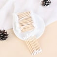 thumbnail image 6 of 100Pcs Double Head Disposable Makeup Cotton Swab Cotton Buds Daily Cleaning T WA, 6 of 9
