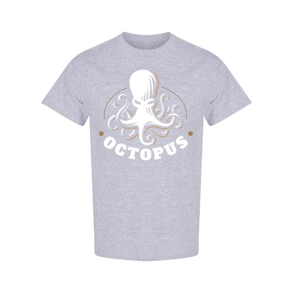 Evil Octopus Logo T-Shirt Men -Image by Shutterstock, Male Small