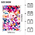 thumbnail image 2 of FORMRS 1-Subject Spiral Notebook 8" x 5" College Ruled 60 Refillable Sheet A5 Hard Cover, 2 Pack, Purple Colorful Circles, 2 of 7