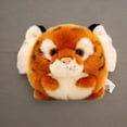 thumbnail image 4 of Soft Tiger Doll Stuffed Animal Toy Cute Plushie Hugging Pillow for Kids and Adults, 4 of 5