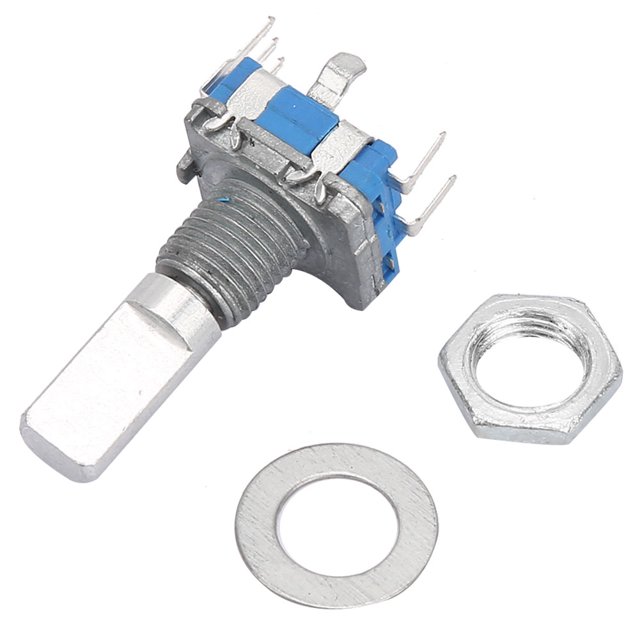 Codificador Rotatorio EC11, Interruptor De Codificación Rotatorio, Electrodomésticos Duraderos Resistentes Al Desgaste Para Instrumentación Electrónica Automotriz Audio OTVIAP Digital Potentiometer Switch