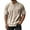 Beige, variant on Evdexr Mokaloha T Shirts for Men Big and Tall Henley Tops Button Down Washed Hawaiian Streetwear Short Sleeve Plus Size Oversize Retro Shirt with Pocket Blue XL