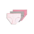 thumbnail image 1 of Jockey Culotte Hipster à Logo Extensible en Coton Biologique pour Femmes - Lot de 3, 1 of 5