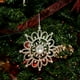 thumbnail image 5 of Colgante de Copo de Nieve con Purpurina Navideña Adornos Navideños Decora El Árbol de Navidad Añade Un Ambiente Festivo, 5 of 6