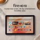 thumbnail image 3 of Tablet Amazon Fire HD 10 10.1 32 GB lila con tarjeta de 16 GB, Earbu, 3 of 8