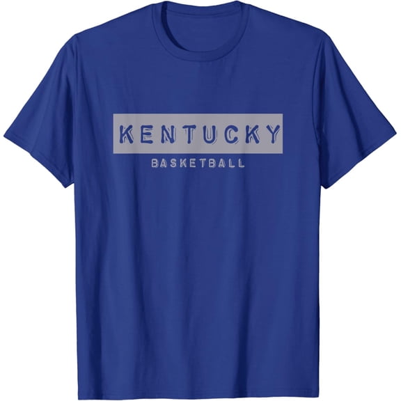 Sam Soft Kentucky, Big Blue, Basketball T-Shirt Full Size S-5Xl