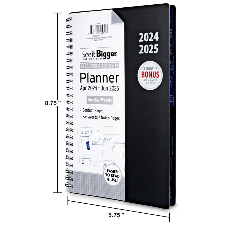 Amazon.com : Daily Planner 2023-2024. Undated Daily, Weekly