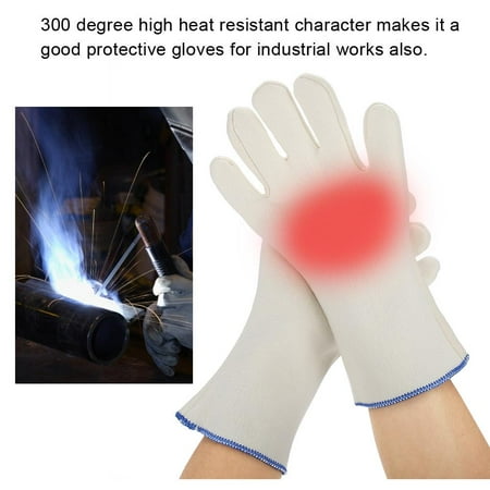 

ESTINK Industrial Gloves Protective Gloves 300 Degree Industrial Heat Insulating Fire Resistant Gloves Protective Gloves