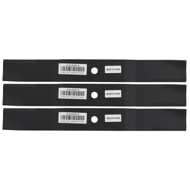 3 Mower Blades fit Kubota K537134340 K472 Z400 Z700 ZD1000 ZD1200