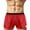 Red, variant on YiZYiF Mens Loose Fit Boxer Shorts Shiny Elastic Lounge Short Pants