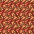 thumbnail image 1 of Ahgly Company Machine Washable Indoor Square Transitional Orange Area Rugs, 8' Square, 1 of 7