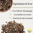 thumbnail image 6 of Orchid Potting Soil Mix (2 Quarts); Fast Draining Healthy Media for Planting/Repotting, 6 of 10