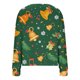 thumbnail image 4 of Puntoco Chaqueta Tipo Cárdigan Informal Con Botones Y Estampado Navideño Para Mujer, 4 of 5