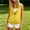 Yellow plus size vest a1, variant on SSZMDLB Women Plus Size Hooded Sleeveless Zip Up Vest Casual Solid Basic Trendy Summer Holiday Outfits Lightweight Layer Top, Yellow XL