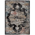 thumbnail image 2 of Well Woven Indira Maura Vintage Medallion Oriental Black 7'10" x 9'10" Area Rug, 2 of 7