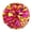 Rose Red mixed gold, variant on 2 PCS 12-inch Metal Pull Ball, Children's Team Holding a Small Team Pommel Ball, Suitable for Boys and Girls School Sports Games, Team Spirit Cheering