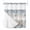 Light Blue Wood, variant on No Hook Shower Curtains with Snap-in Liner Set, Blue Beige Coastal Waterproof Hotel Style Bathroom Shower Curtain, Beach Starfish Summer Eucalyptus Retro Breathable Mesh Top Bath Curtains 72''x84''