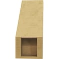 thumbnail image 4 of Ekena Millwork 5"W x 12"D x 12"H Burlington Rough Cedar Woodgrain TimberThane Knee Brace, Primed, 4 of 6
