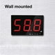 thumbnail image 3 of Decibelímetro 30-130dB, para Colgar en la Pared Sonómetro Medidor de Ruido con Alarma para Oficina, Estudio, Fábrica, Aula, Pantalla LCD de 9.6 Pulgadas, Alimentación USB, 3 of 4