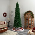 thumbnail image 6 of Nearly Natural 12ft. Slim Green Mountain Pine Artificial Christmas Tree with 3235 Bendable Branches, Green, 6 of 6