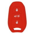 thumbnail image 2 of Cubierta de Del Coche de Silicona Apta para Lvero Remoto Inteligente Carcasa de Cáscara Rojo Zulema Smart Remote Key Case Shell, 2 of 8