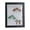 A, variant on Sea Glass Photo Frame For Home Decor, Desktop Picture Frame With Sea Glass Art, Black Metal Frame, 22.7x17.6x1.2cm