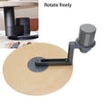 thumbnail image 4 of Car Food Tray,Rotating Car Cup Holder Tray Adjustable Multifunctional Wooden Cup Holder Table for Computer PC 5KG Bearing, 4 of 7