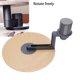 thumbnail image 4 of Bandeja Para Alimentos Para Automóvil, Bandeja De Tazas De Automóvil Giratoria Tapa De Soporte De Multifuncional Ajustable Para Portavas, 4 of 7