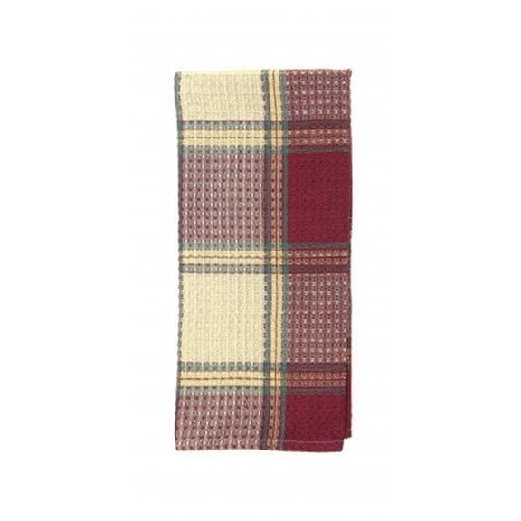 AG-30736S-4 Tea Towels, Sherwood Burgundy - Set of 4