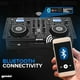 thumbnail image 2 of Gemini Sound CDM-4000BT: Combo de mezclador y reproductor de CD para DJ todo en uno con Bluetooth, ideal para aspirantes a DJ, CD/USB dual para uso doméstico y en eventos, controles fáciles de usar co, 2 of 5