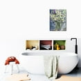 thumbnail image 6 of Add Modern Elegance with Art Floral Bathroom Wall Decor - Perfect for Bedroom or Kitchen, Size 12x16., 6 of 7
